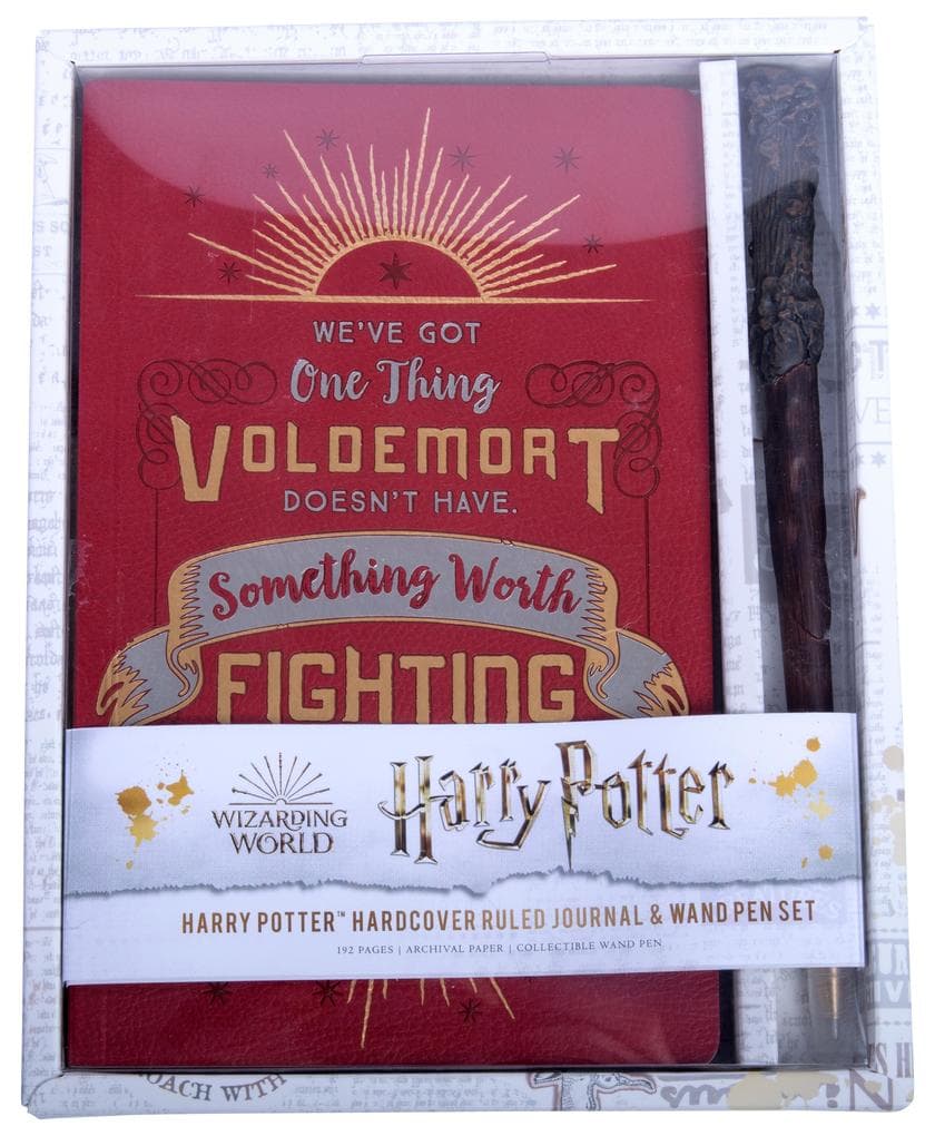 Harry Potter: Harry Potter Ruled Journal and Wand Pen Set