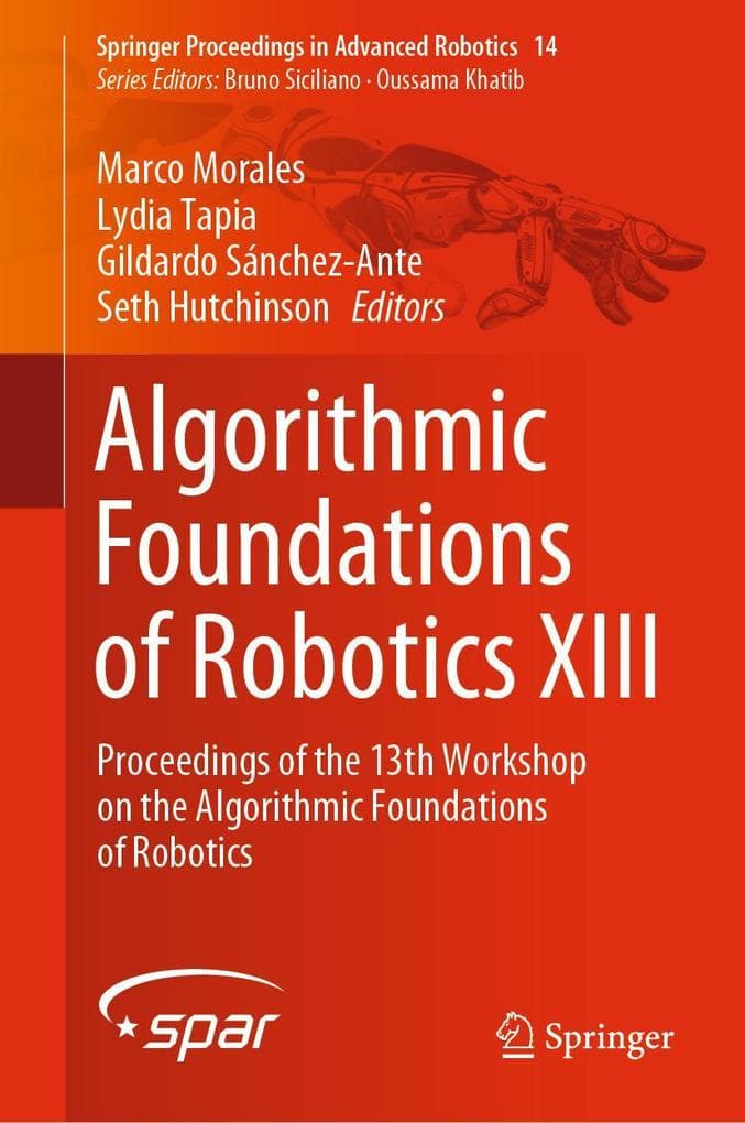 Algorithmic Foundations of Robotics XIII