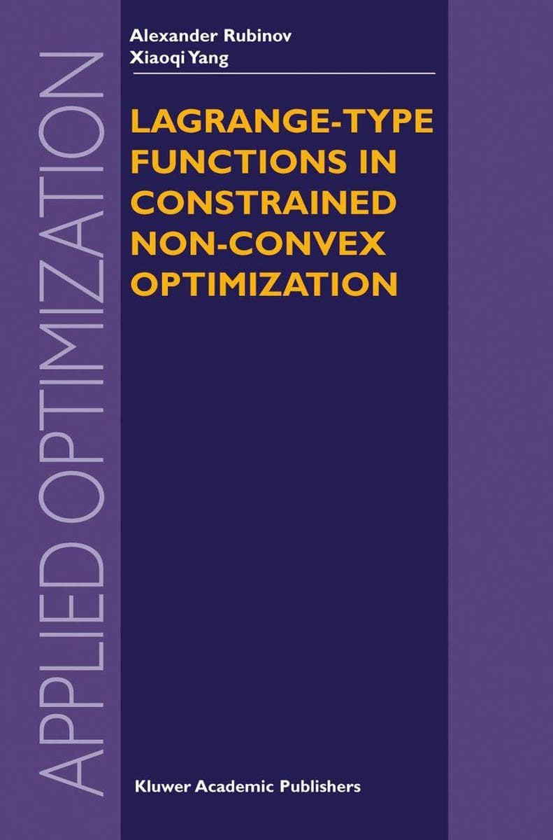 Lagrange-type Functions in Constrained Non-Convex Optimization