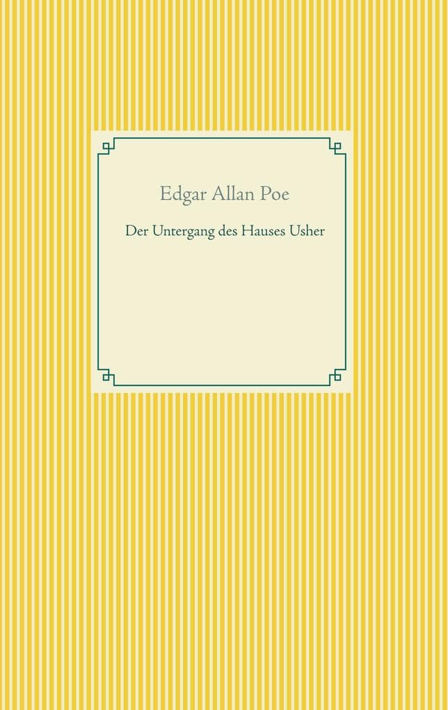 Der Untergang des Hauses Usher