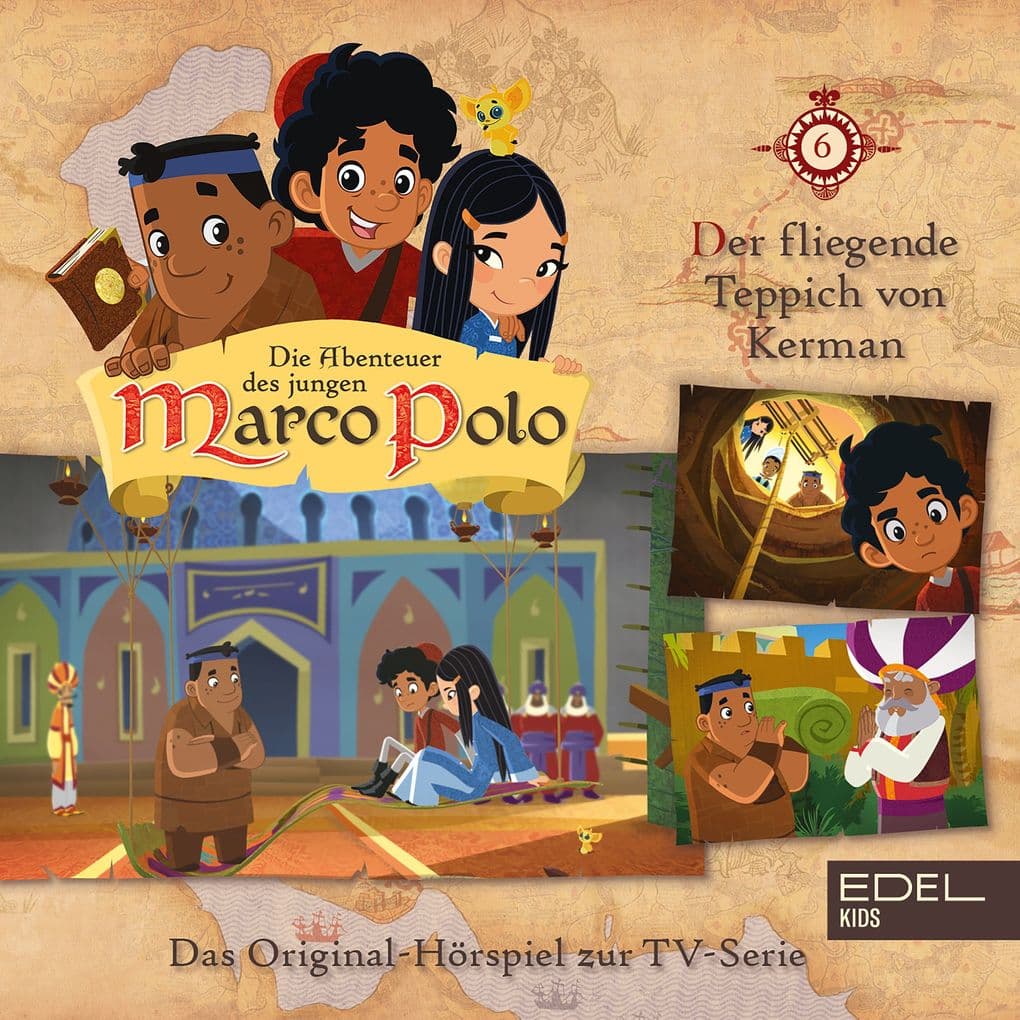 Folge 6: Die Höllenwinde von Hormuz / Der fliegende Teppich von Kerman (Das Original-Hörspiel zur TV-Serie)