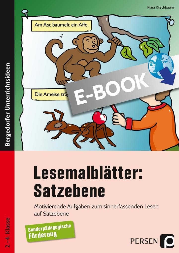 Lesemalblätter: Satzebene