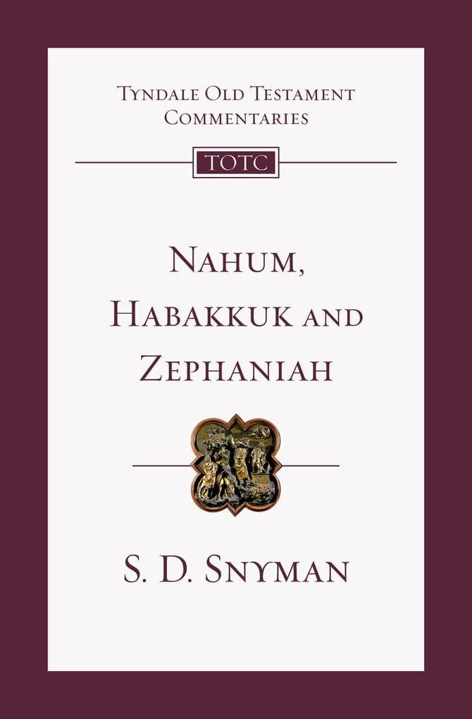 Nahum, Habakkuk and Zephaniah