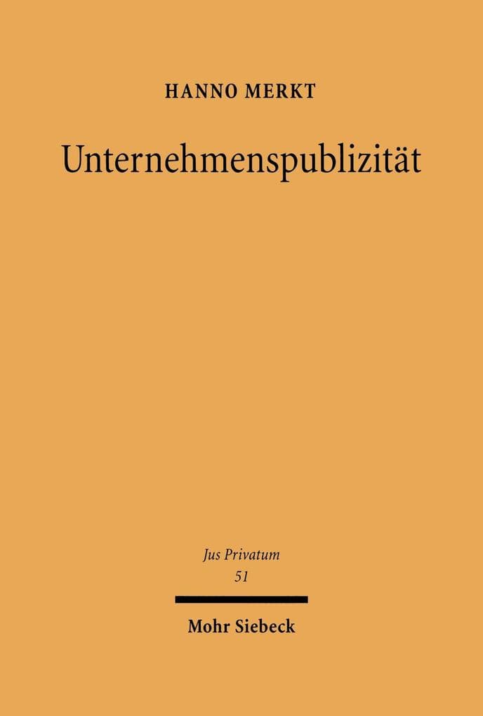 Unternehmenspublizität