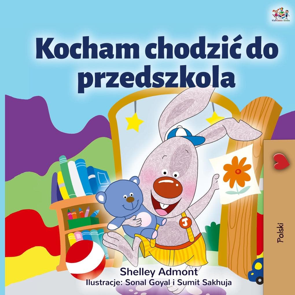 I Love to Go to Daycare (Polish Children's Book)