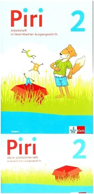 Piri 2. Arbeitsheft in Vereinfachter Ausgangsschrift Klasse 2. Ausgabe Bayern