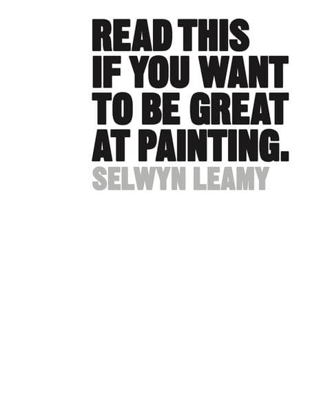 Read This if You Want to Be Great at Painting