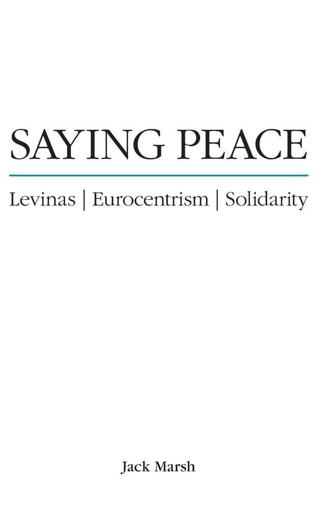 Saying Peace