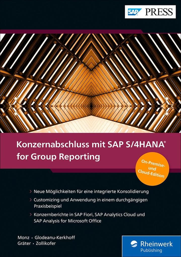 Konzernabschluss mit SAP S/4HANA for Group Reporting
