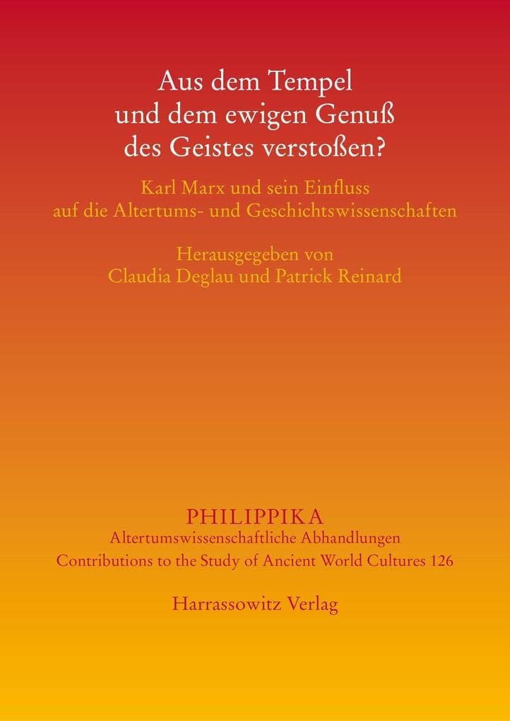 Aus dem Tempel und dem ewigen Genuß des Geistes verstoßen?