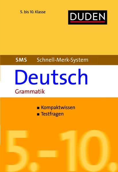 SMS Deutsch - Grammatik 5.-10. Klasse