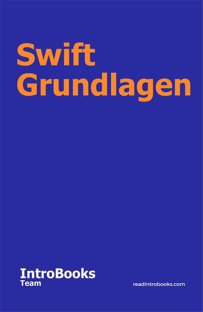 Swift Grundlagen