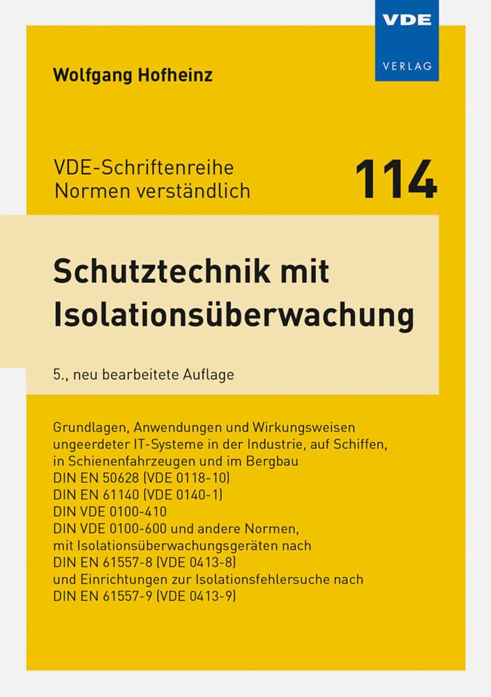 Schutztechnik mit Isolationsüberwachung
