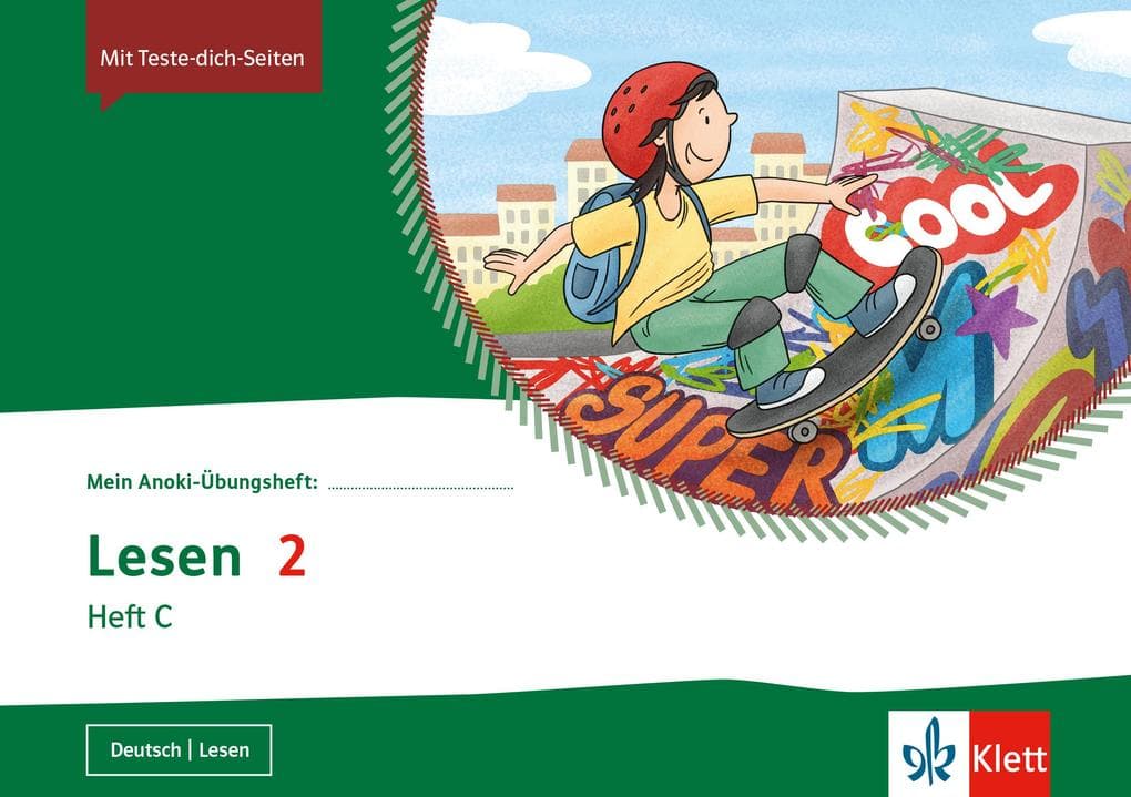 Mein Anoki-Übungsheft. Lesen 2. Heft C. Übungsheft Klasse 2