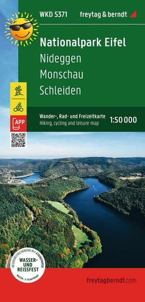 freytag & berndt Wanderkarte WKD 5371 Nationalpark Eifel, Nideggen - Monschau - Schleiden 1:50.000