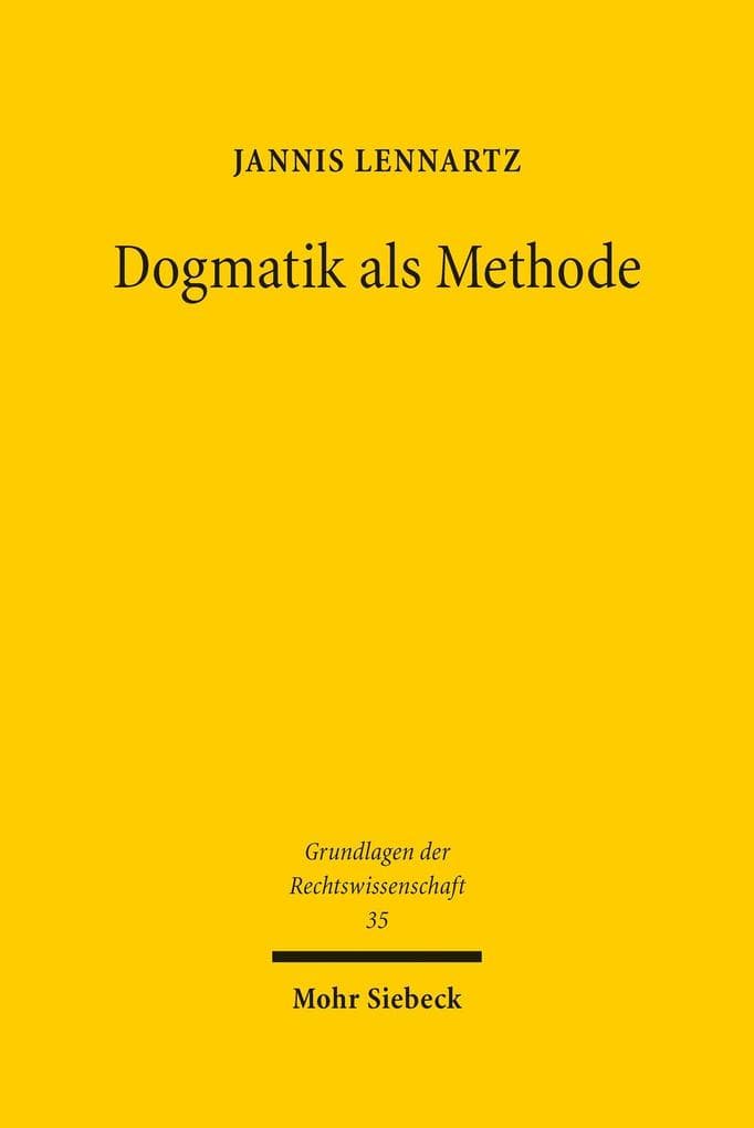 Dogmatik als Methode
