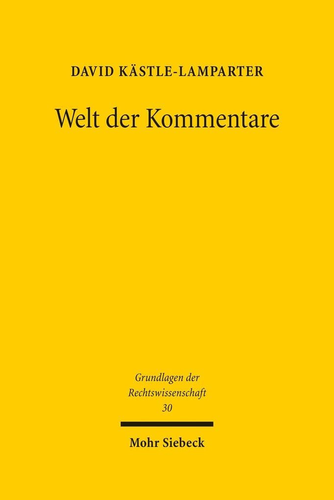Welt der Kommentare