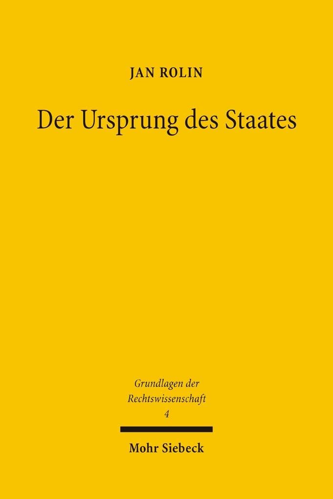 Der Ursprung des Staates