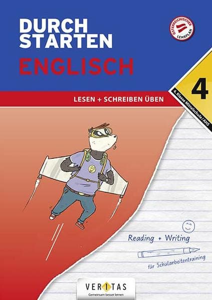 Durchstarten 4. Klasse - Englisch Mittelschule/AHS - Lesen und Schreiben