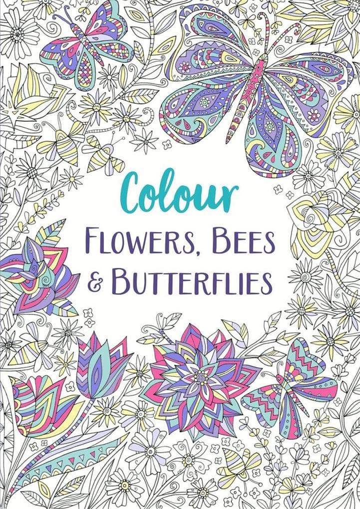 Flowers, Bees and Butterflies