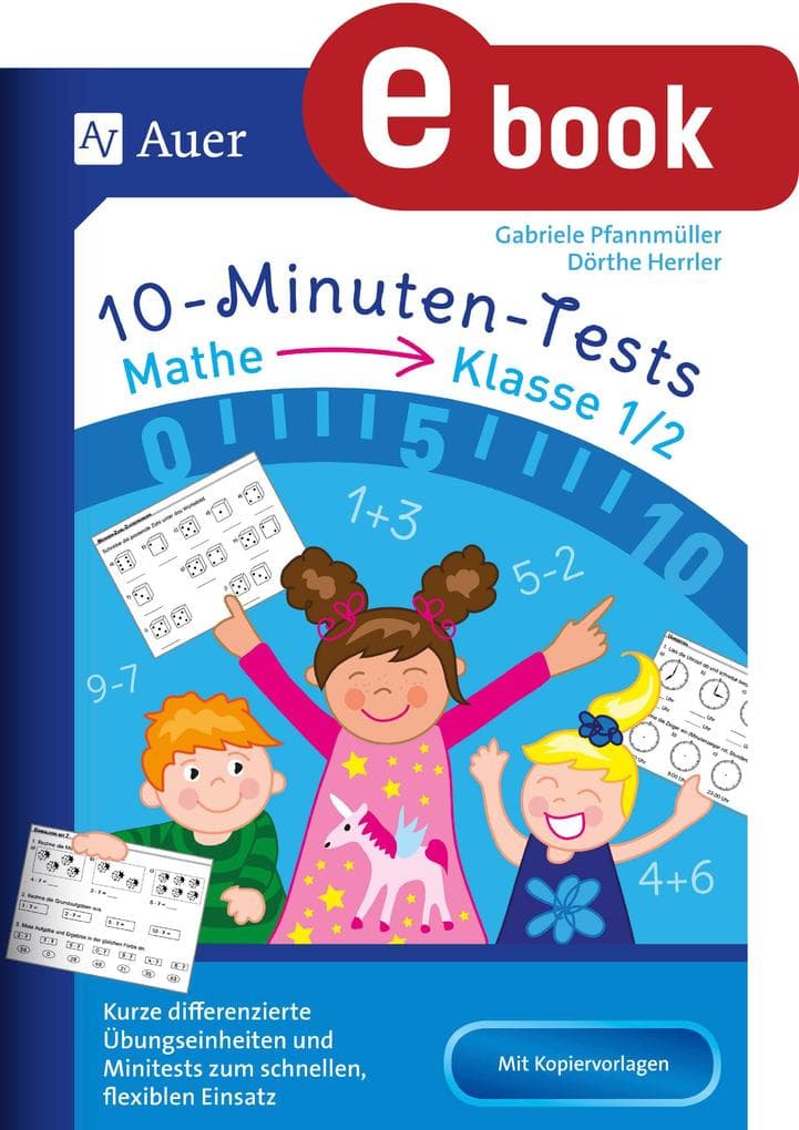 10-Minuten-Tests Mathematik - Klasse 1/2