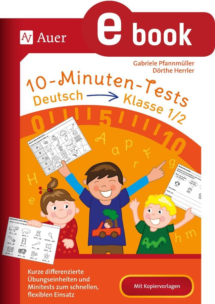 10-Minuten-Tests Deutsch - Klasse 1/2