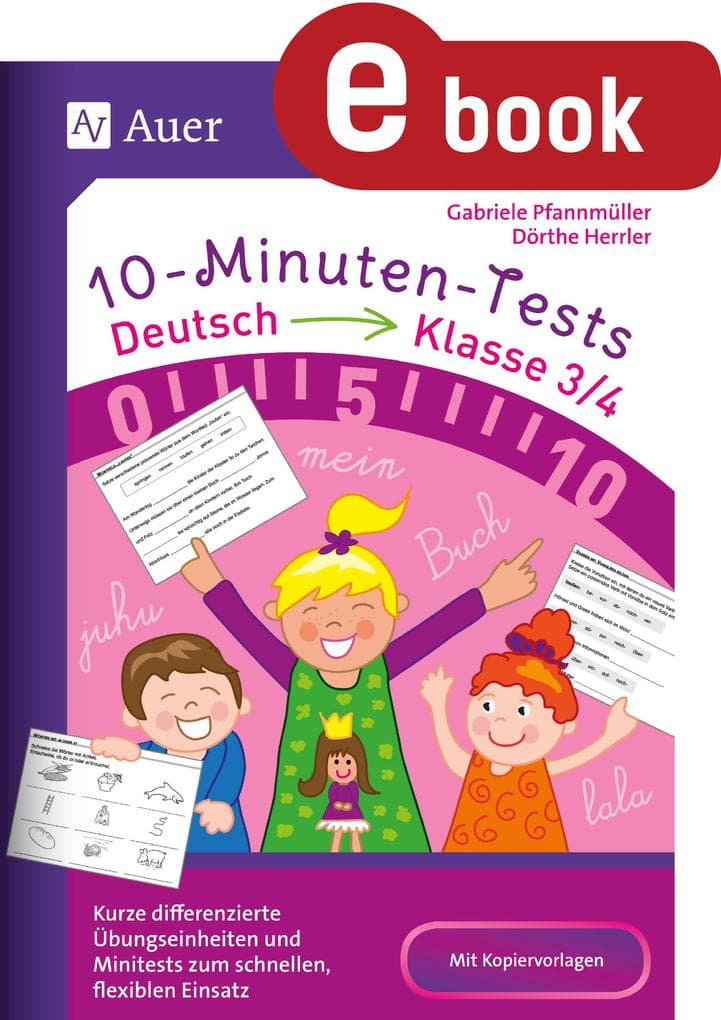 10-Minuten-Tests Deutsch - Klasse 3/4