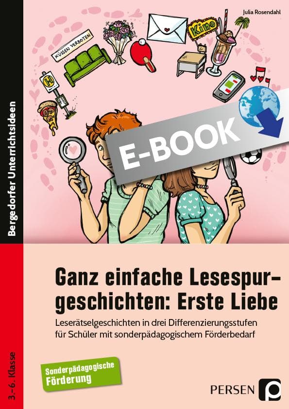 Ganz einfache Lesespurgeschichten: Erste Liebe