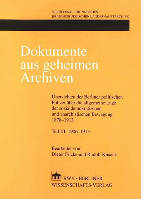 Dokumente aus geheimen Archiven