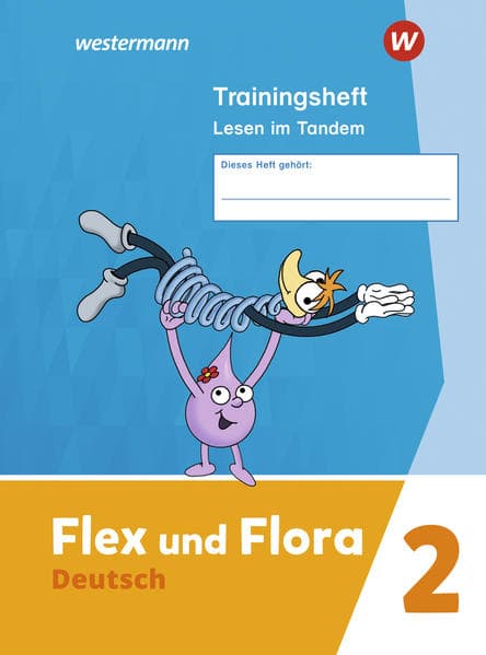 Flex und Flora 2. Trainingsheft Lesen im Tandem
