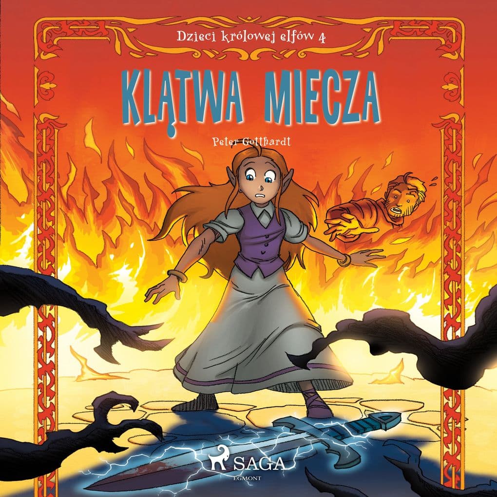 Dzieci królowej elfów 4 - Kltwa miecza