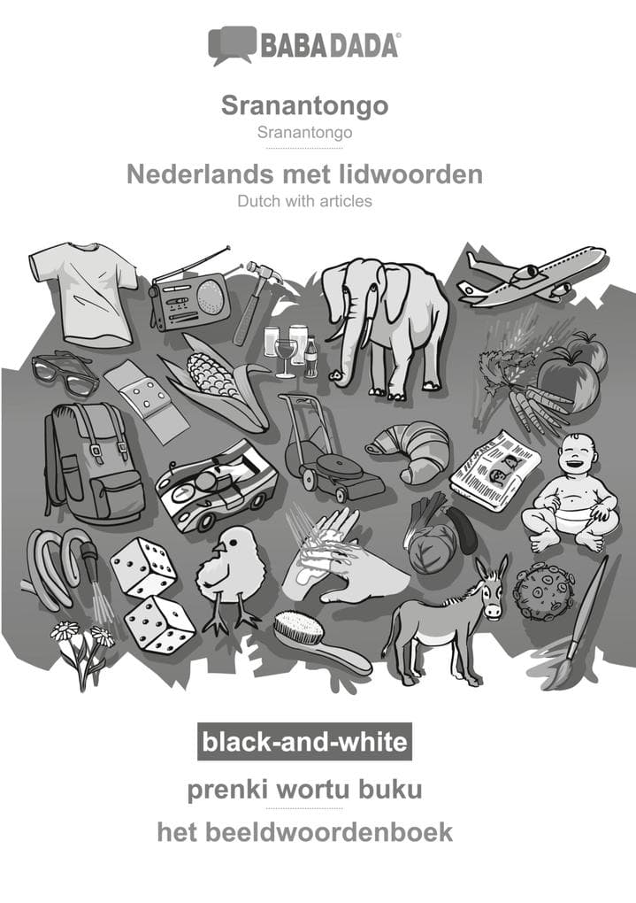 Sranantongo - Nederlands met lidwoorden, prenki wortu buku, BW