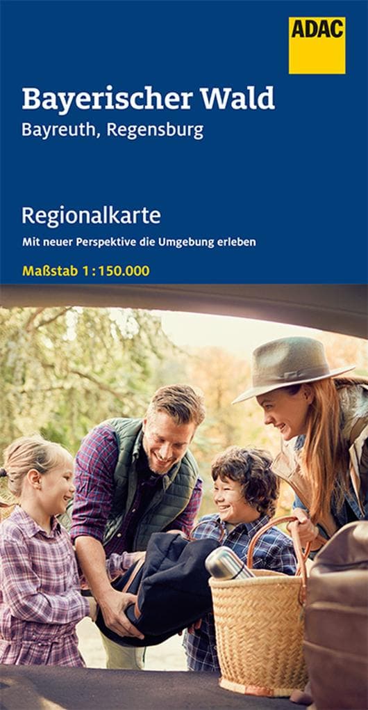 ADAC Regionalkarte Blatt 13 Bayerischer Wald 1:150 000