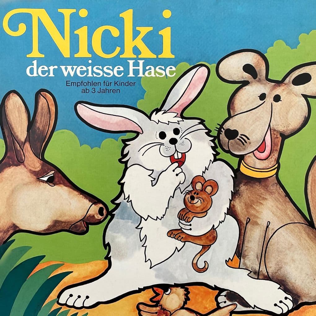 Nicki der weisse Hase