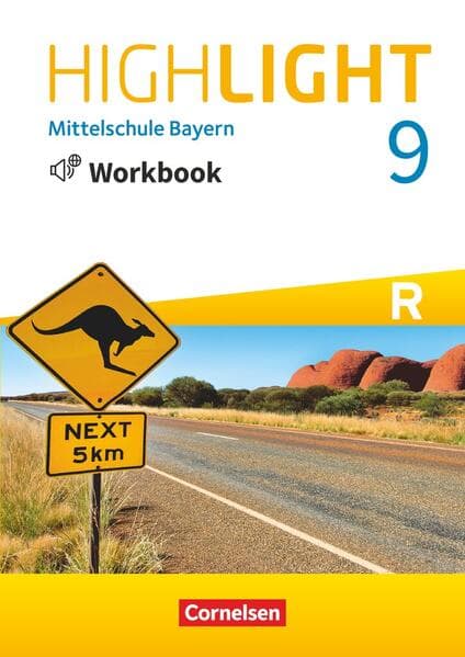 Highlight 9. Jahrgangsstufe - Mittelschule Bayern - Workbook mit Audios online
