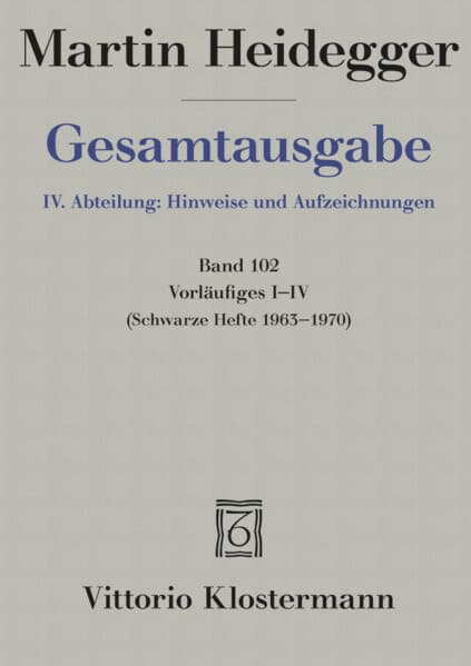 Vorläufiges I-IV
