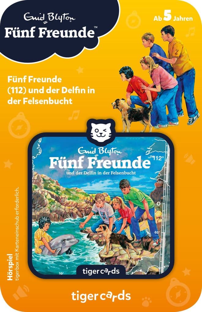 tigercard - Fünf Freunde - Folge 112: und der Delfin in der Felsenbucht