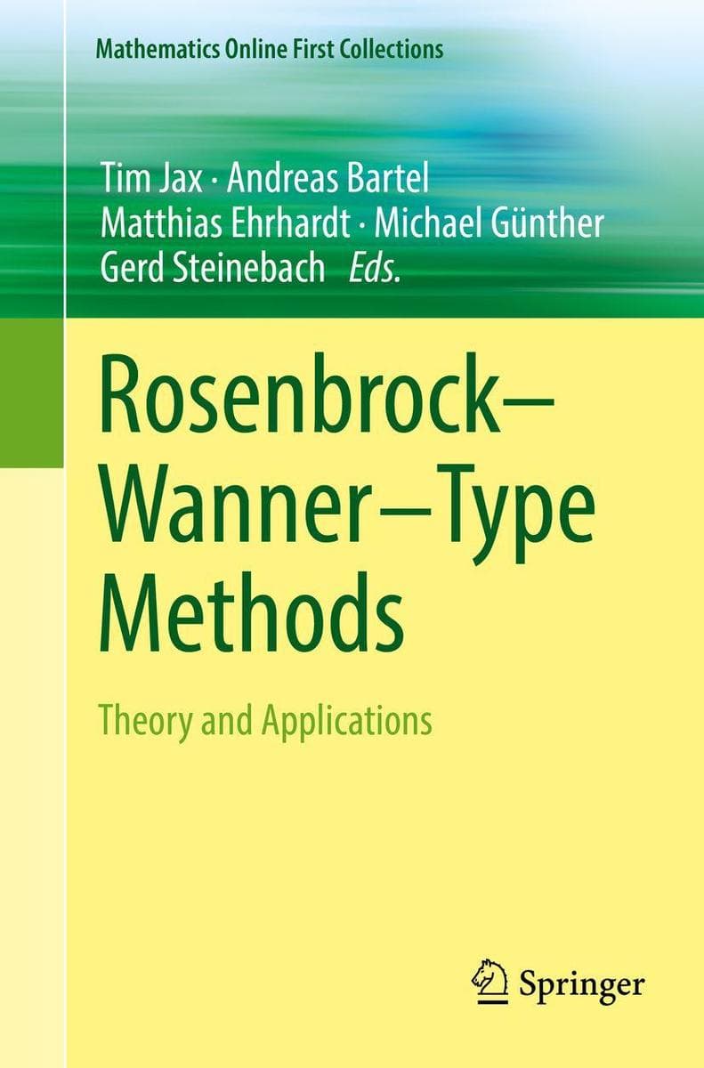 Rosenbrock-Wanner-Type Methods