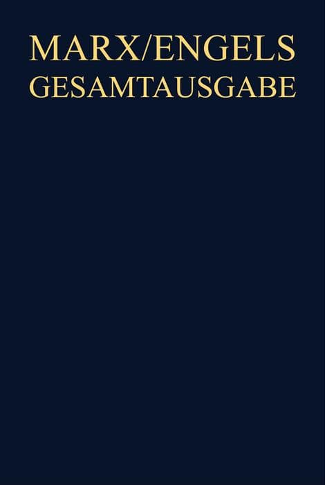 Karl Marx / Friedrich Engels: Werke, Artikel, Entwürfe, Januar bis Dezember 1855