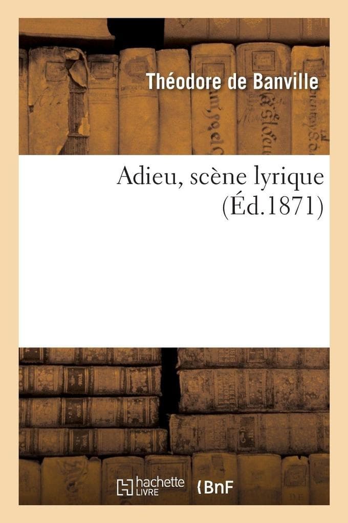 Adieu, scène lyrique