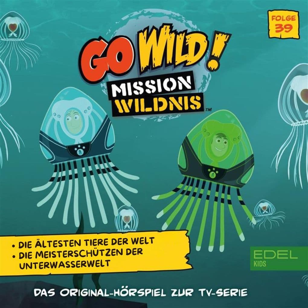 Folge 39: Die ältesten Tiere der Welt/Die Meisterschützen der Unterwasserwelt (Das Original-Hörspiel zur TV-Serie)