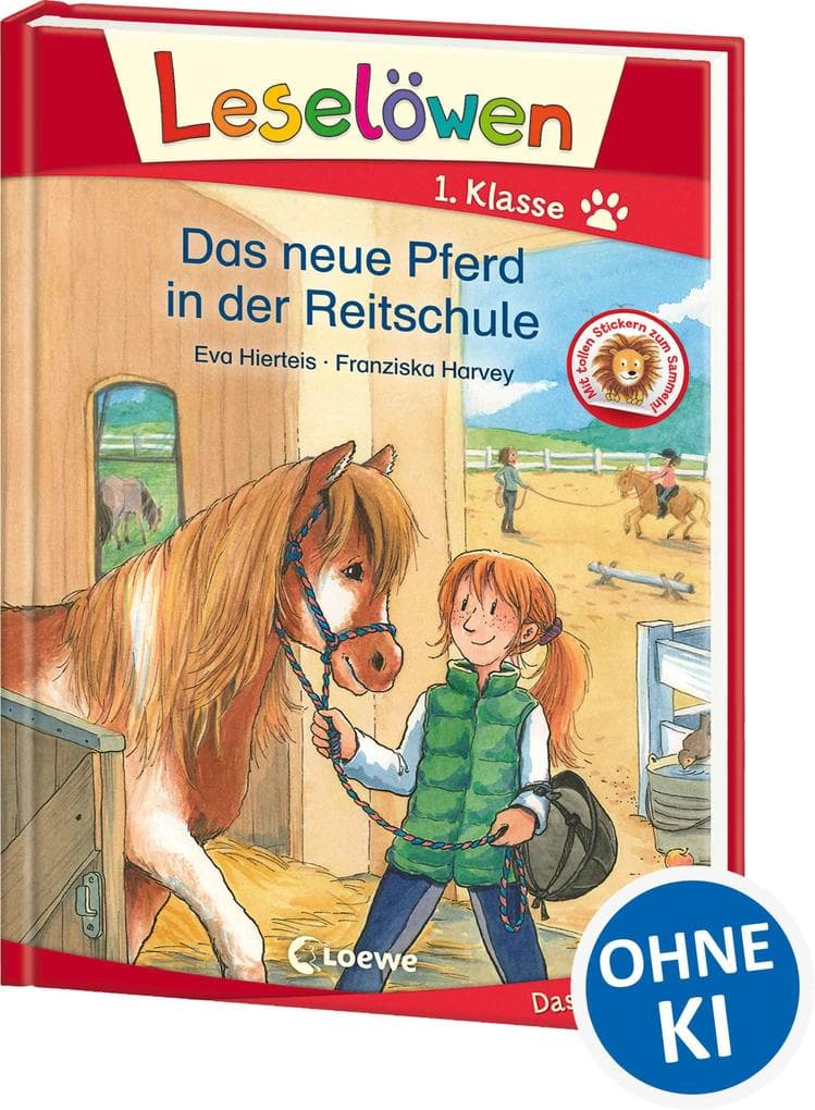 Leselöwen 1. Klasse - Das neue Pferd in der Reitschule