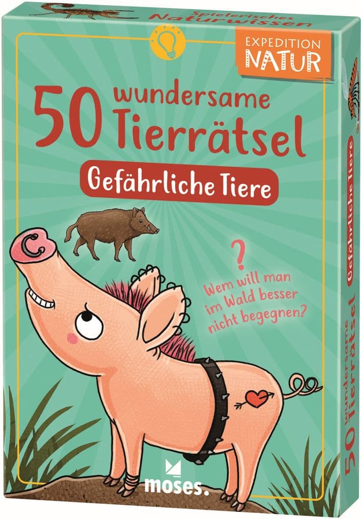50 wundersame Tierrätsel - Gefährliche Tiere