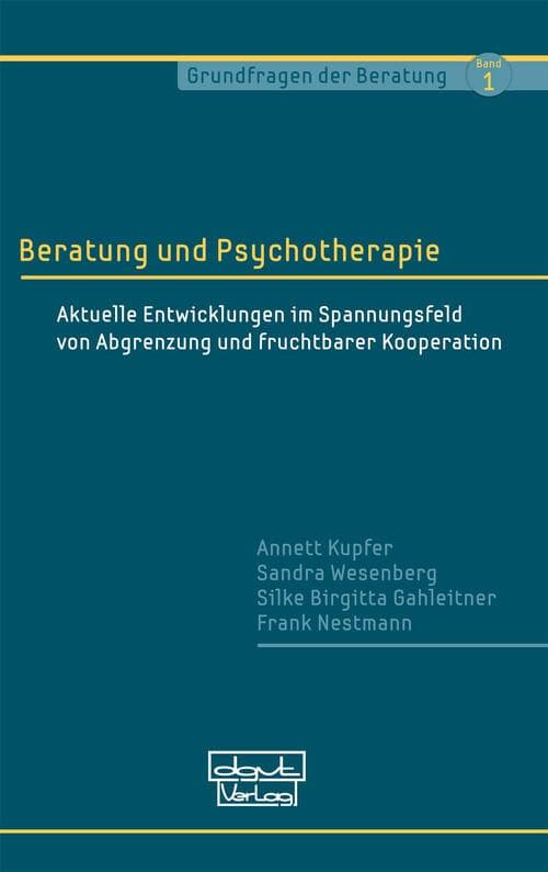 Beratung und Psychotherapie