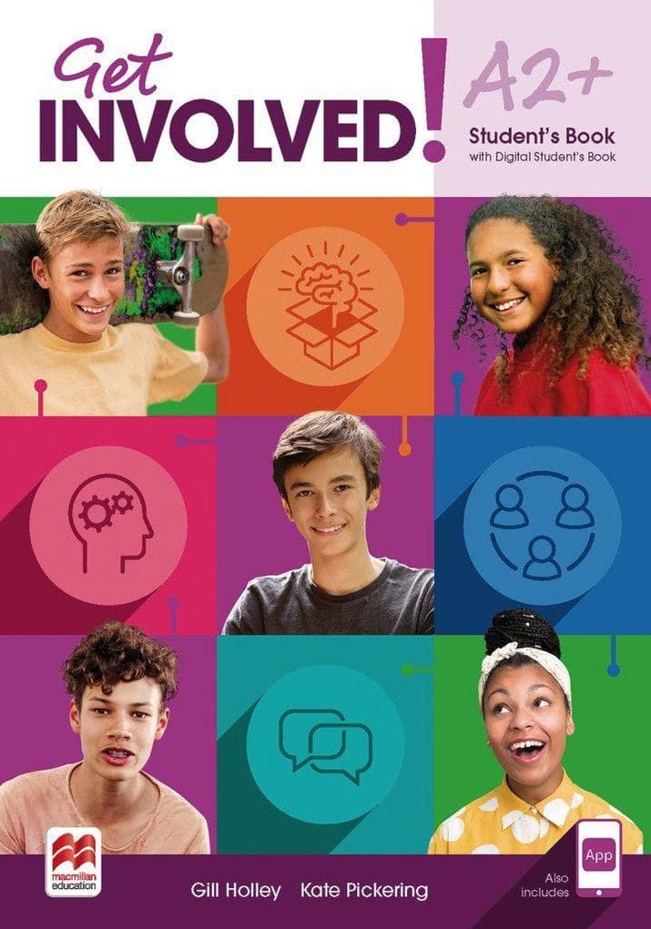 Get involved!. Level A2+ / Student's Book with App and Digital Student's Book