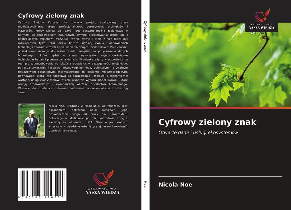 Cyfrowy zielony znak
