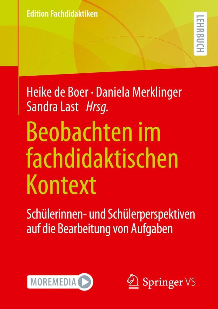 Beobachten im fachdidaktischen Kontext