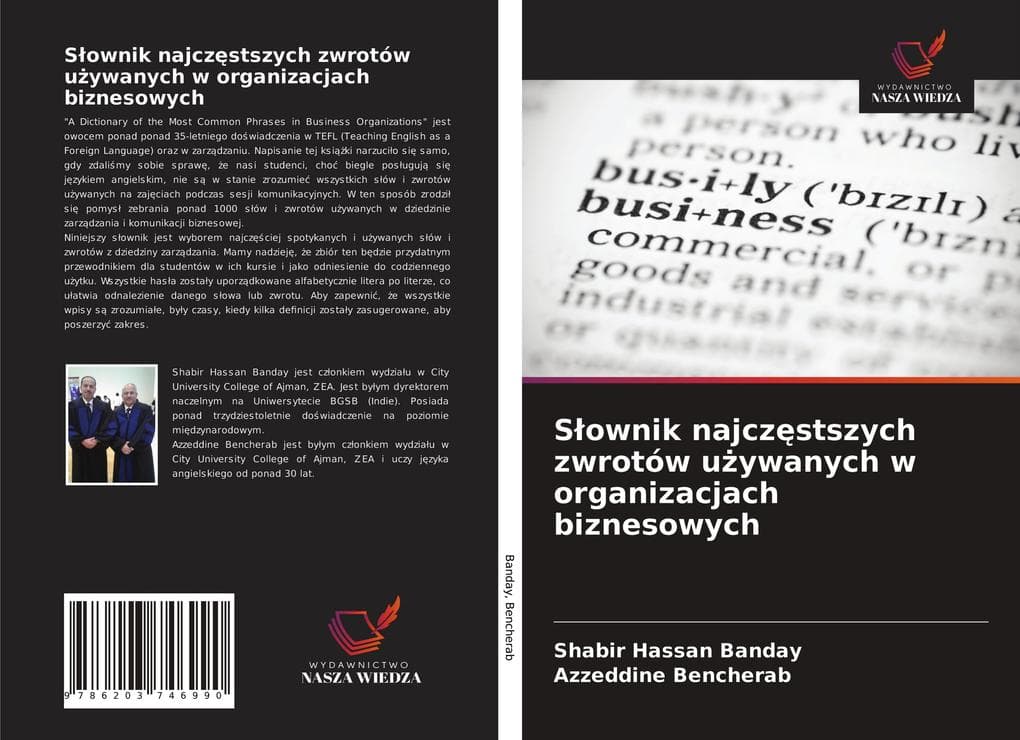 Sownik najczstszych zwrotów uywanych w organizacjach biznesowych
