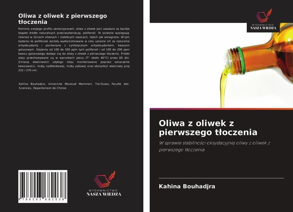 Oliwa z oliwek z pierwszego toczenia