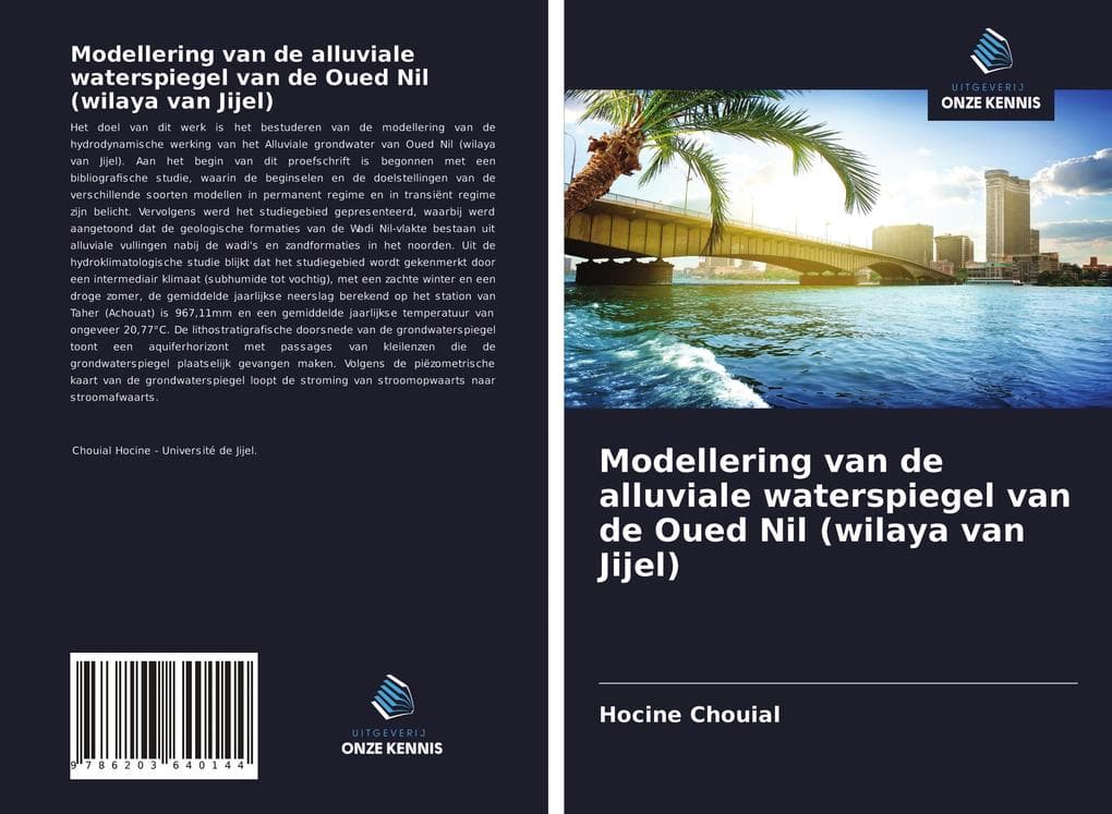 Modellering van de alluviale waterspiegel van de Oued Nil (wilaya van Jijel)